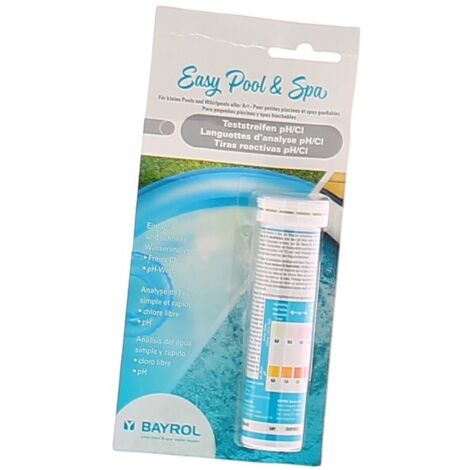 Bayrol - LANGUETTES D'ANALYSE pH/Cl - 25 - 288030
