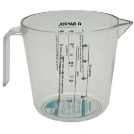 Bayrol Messbecher mit Skala 1 L