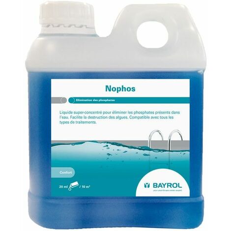 Bayrol Nophos - Anti-phosphates Liquide super-concentré 1L