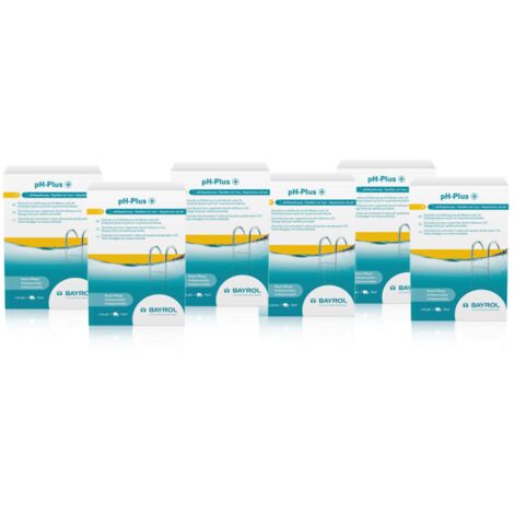 Bayrol Set 6 x pH-Plus á 1,5 kg