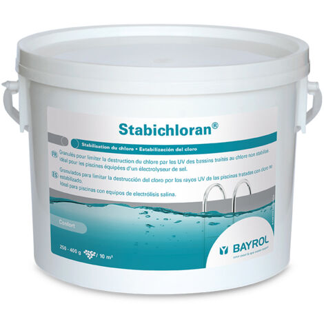 Bayrol Stabichloran - Granulés pour limiter la destruction de Chlore 3kg