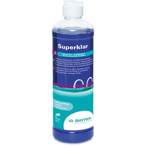 Bayrol Superklar - Clarifiant piscine Liquide 500 ml