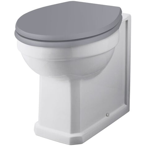 Bayswater Fitzroy Comfort Height Back to Wall Toilet Pan White