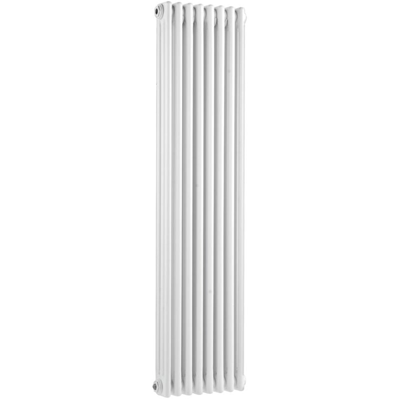 Bayswater - Nelson 3-Column Vertical Radiator 1500mm High x 381mm Wide White