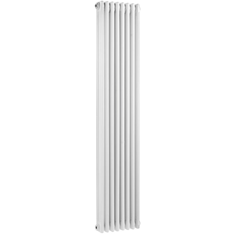 Bayswater - Nelson 3-Column Vertical Radiator 1800mm High x 381mm Wide White