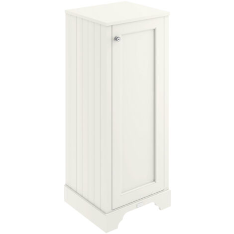 Bayswater Pointing White Tall Boy Storage Unit 465mm Wide