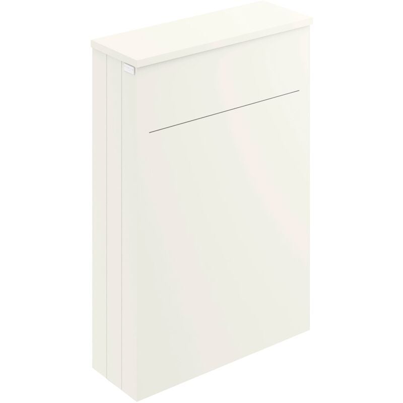Pointing White WC Toilet Unit 550mm Wide - Bayswater