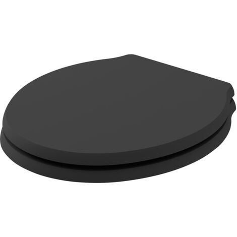 Bayswater Porchester Soft Close Toilet Seat Matt Black