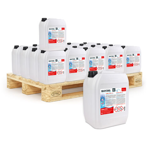 BAYZID Chlore liquide 48° Bayzid® en bidon de 12,5 KG (10 L) 625 kg (en)