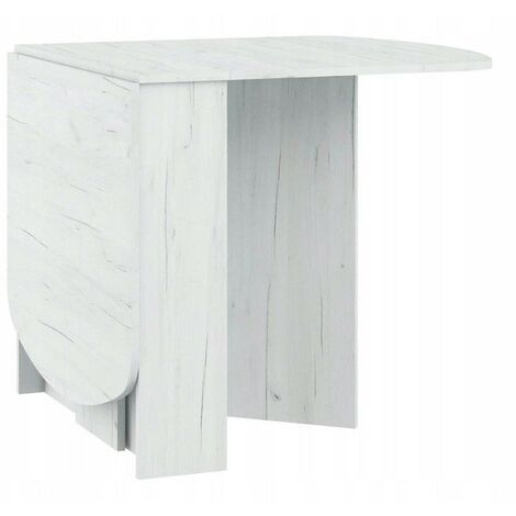 Bb-Loisir – Table extensible ovale pliante 150x80cm – Panneau stratifié 16mm – Système de pliage simple – Pour espaces restreints