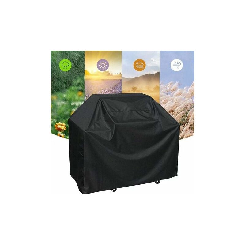 Bbq Cover Garden Furniture Protective Cover Waterproof Dustproof for Sofa Chair Table bbq Rain Snow (58x77cm)