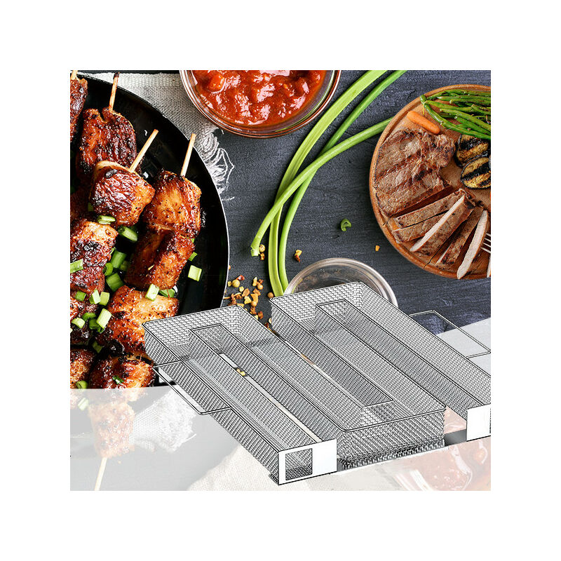 Skecten - bbq Générateur de fumée froide en acier inoxydable 22.517.54.5cm générateur de fumée froide