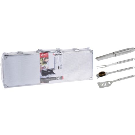 BBQ Grillbesteck Set 4-teilig Grillzubehör