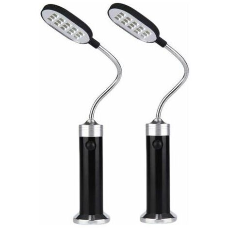 BBQ-Lichter, Magnetfuß, leichtes BBQ-Licht – flexibler Schwanenhals, 360 Grad, 2 Stück