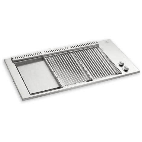 BBQ OASI 80 Grill 2/3 - Plancha 1/3