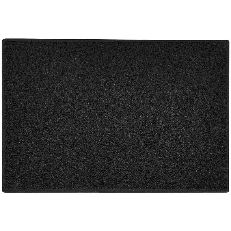 BBQ Protective Floor Mat in Black - size - color Black - Black