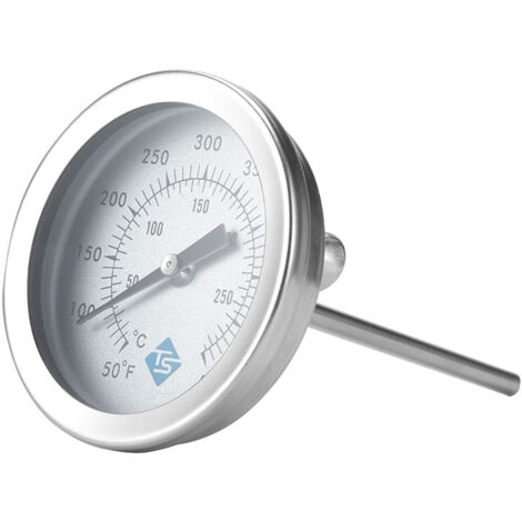 BBQ-Thermometer Edelstahl Ofentemperaturanzeige Dual