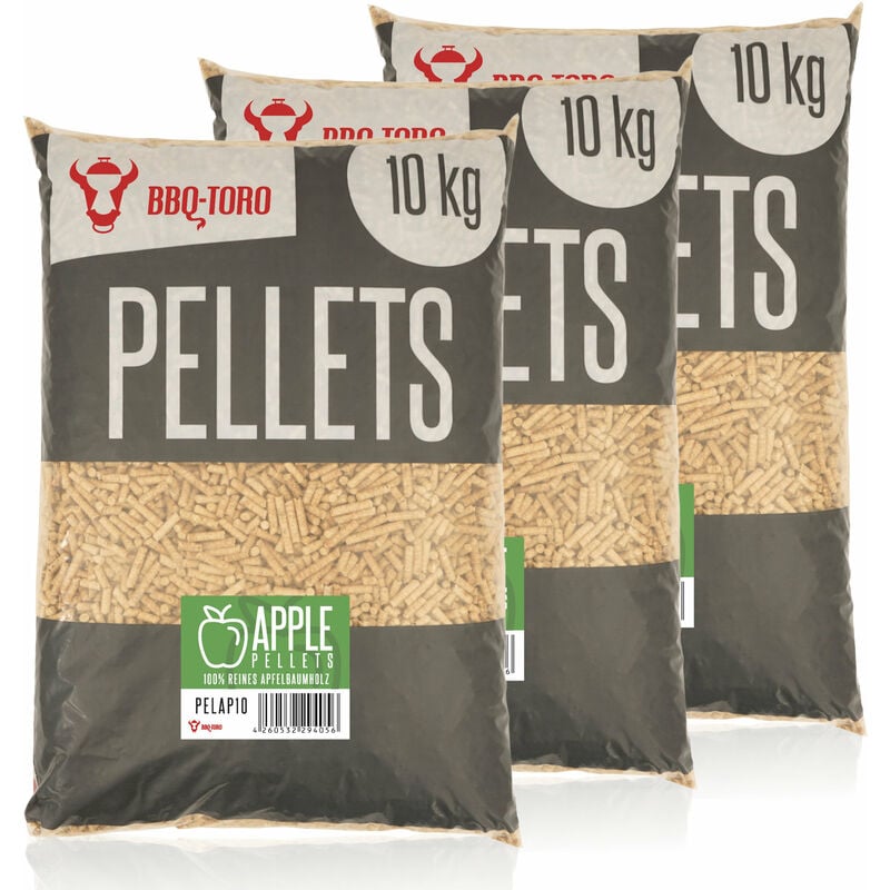 Bbq-toro - Apple Pellets composer de 100% bois de pommier 30 kg