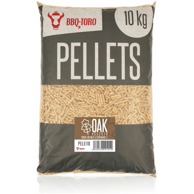 Oak Pellets en bois de chne 100% | 10 kg | Pellets de chne - Bbq-toro