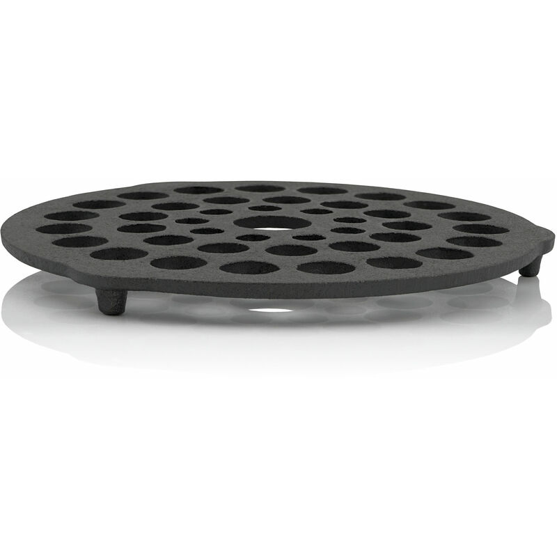 Bbq-toro - Dutch Oven Insert ø 20 cm Trébede de hierro fundido, rejilla para parrilla