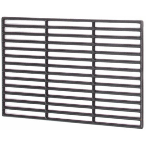 BBQ-Toro Gusseisen Grillrost, 45 x 35 cm, Gusseisenrost, Grillgitter für Gasgrill, Gussrost Grill