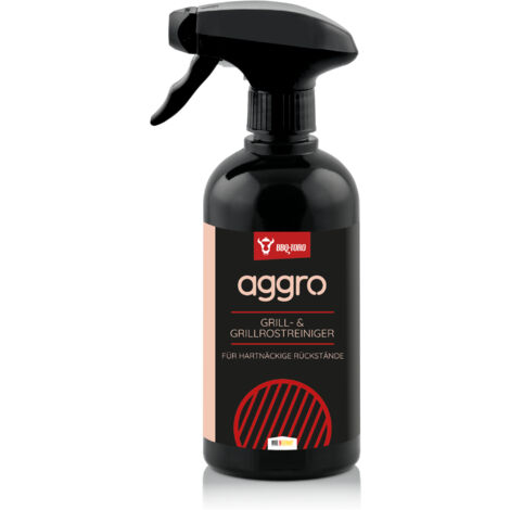 BBQ-Toro Limpiador Potente aggro  500 ml  Eliminador de resina de humo  Limpiador de parrillas