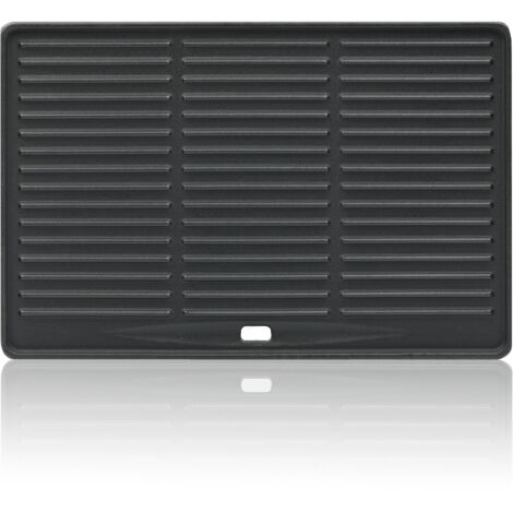 BBQ-Toro plancha de hierro fundido 41,5 x 27,5 cm  plancha reversible, esmaltada