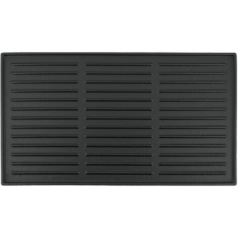 BBQ-Toro plancha de hierro fundido 44 x 24,5 cm  plancha reversible, esmaltada