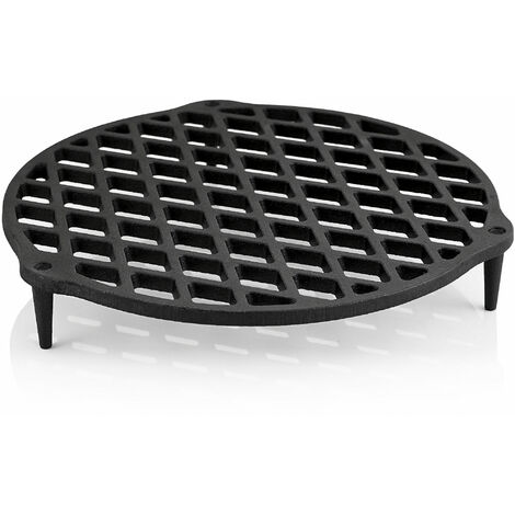 BBQ-Toro Rejilla apilable de hierro fundido Ã˜ 30 cm  Inserto para olla holandesa de 12 QT