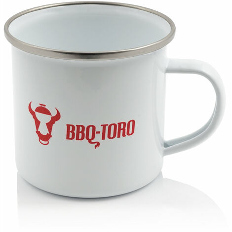 BBQ-Toro Taza esmaltada  Taza esmaltada 350 ml  Taza de cafÃ© para camping, aire libre