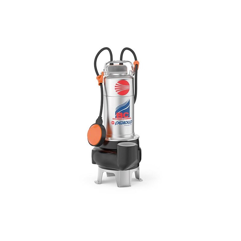 

Pedrollo - BC 10/50 (5m) - Bomba eléctrica de CANAL para el bombeo de aguas residuales de tres fases