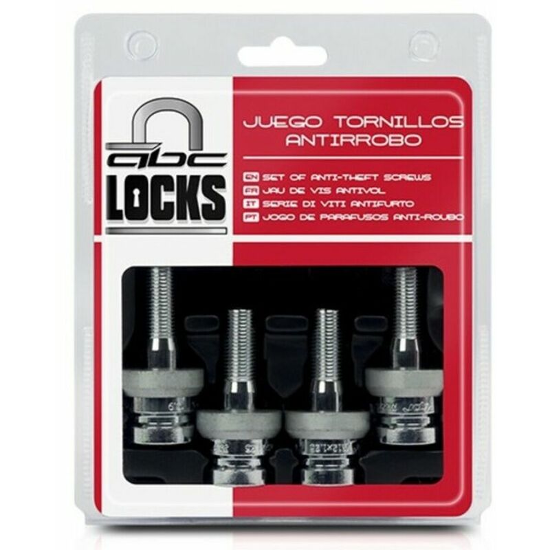 

BC Corona Tornillos Antirrobo BC Corona 12X125 L39 17/19 Plata (4 uds)