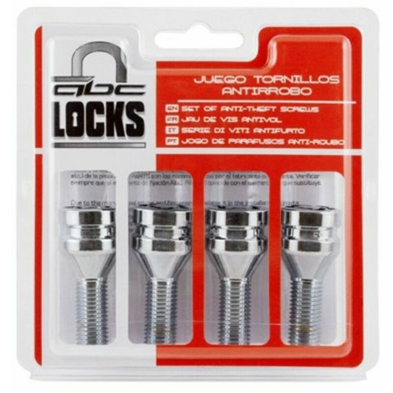 

BC Corona Tornillos Antirrobo BC Corona 12X150 L26 17/19 Plata (4 uds)