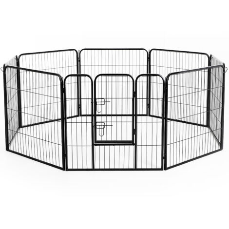 Bc-elec - 5663-1305 LAUFGITTER WELPENFREIGEHEGE WELPENAUSLAUF FREIGEHEGE HUNDEGEHEGE LAUFSTALL 80X80CM