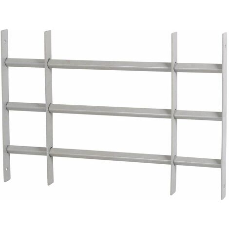 Bc-elec - AWB-452 Grille de fenêtre extensible, grille de défense pour fenêtre, grille de sécurité 45x70 à 105cm