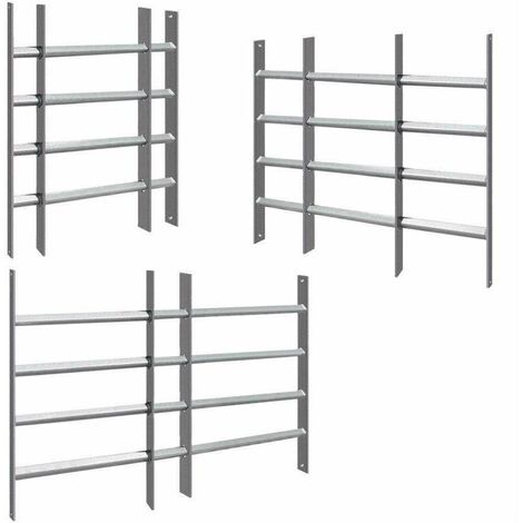 Bc-elec - AWB-602 Griglia finestra espandibile, griglia di protezione finestra, griglia di sicurezza 60x70 a 105cm