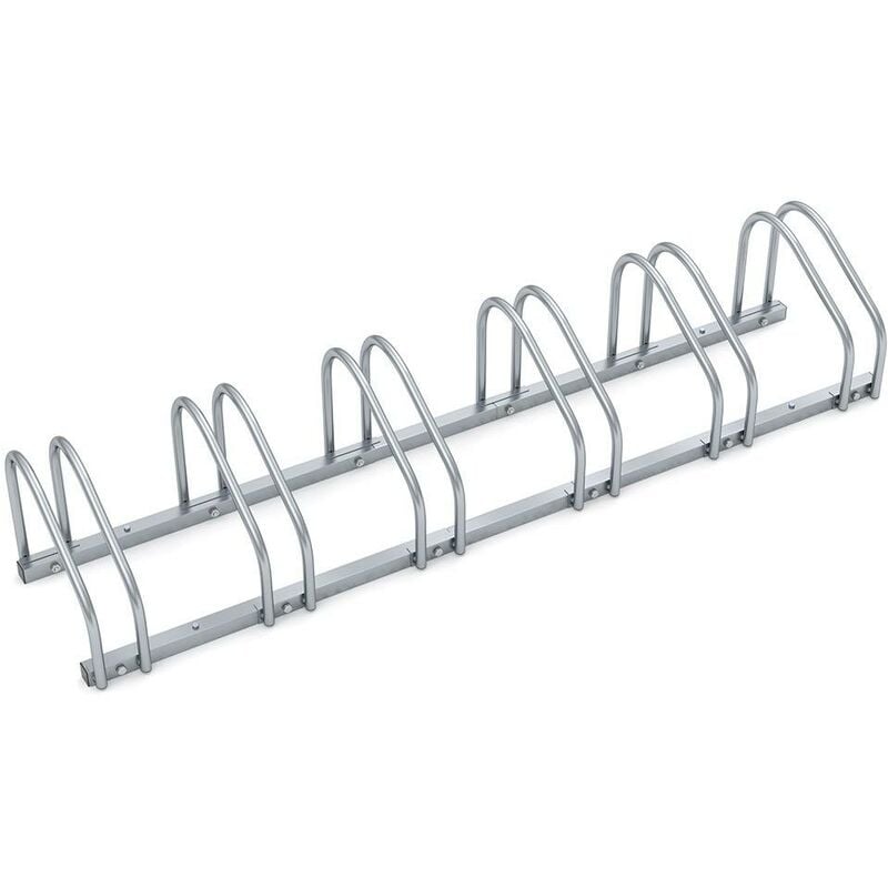 Bc-elec - BS00006 Rack à vélos, support de rangement bicyclette, râtelier vélo, Support pour 6 vélos, au sol ou mural
