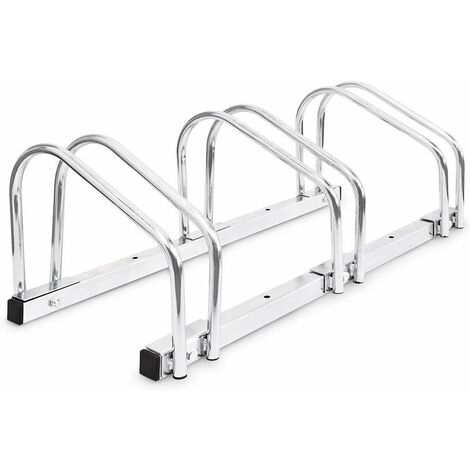 Bc-elec - BS400003 Portabiciclette, portabiciclette per 3 biciclette, da terra o da parete