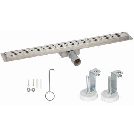 Elec Hfd02 100 100cm Stainless Steel Shower Channel Line Type Sterfput Shower Adjustable Height 67