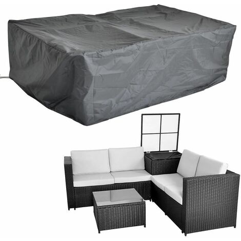 Tavolo Da Giardino Copertura Mobili da Giardino Involucro Protettivo OVALE 145cm x 100cm x 70cm BORDEAUX