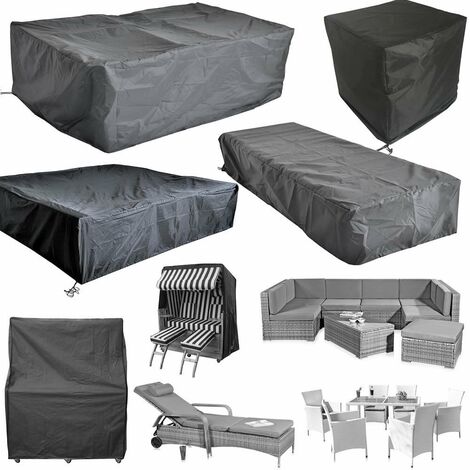 Bc-elec - HMRC-07 Protective cover for garden tables and furniture, Oxford 210D + UV treatment, 210x67x30cm
