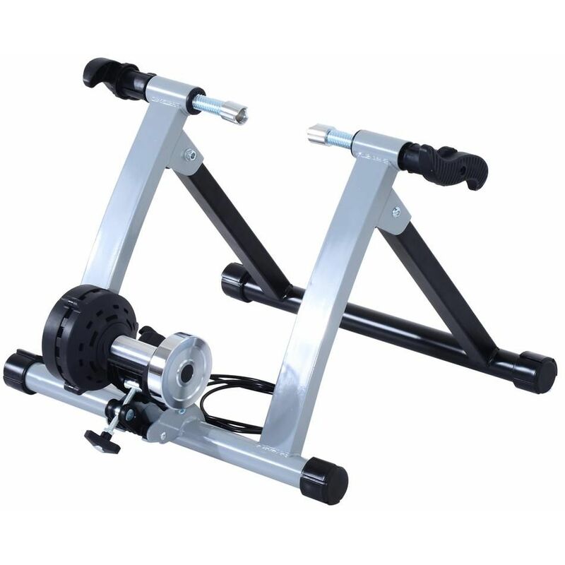 Image of 5661-0017 Home Trainer magnetico per bicicletta, mountain bike - Blanco - Bc-elec