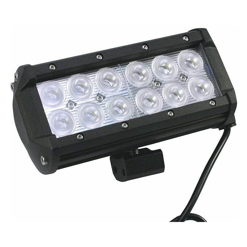 

GLR-3036L36W Luces LED de largo alcance para 4x4 y SUV 9-32V, 36W equivalente a 360W FLOOD - Negro - Bc-elec