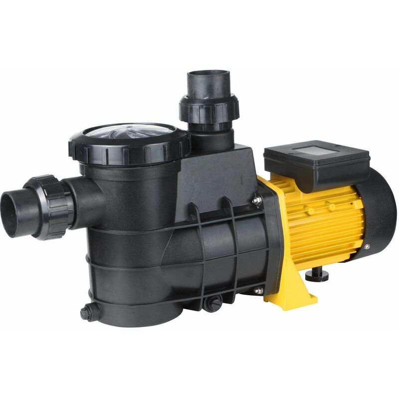HZS-550 Pompe de circulation pour piscine avec filtre 13000l/h 550W - Noir - Bc-elec