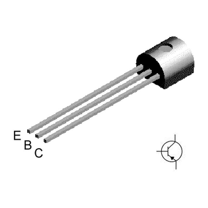 

Transistor PNP Bipolar 30V 100mA 500mW TO92 BC559C