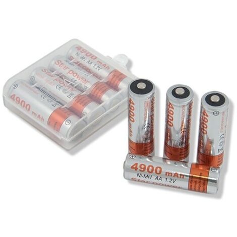 BC56A 4xAKU AA STAR POWER 4900 mAh NI-MH