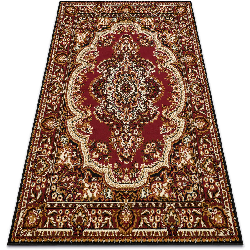 BCF Tapis Morad WIOSNA Ornement classique - bordeaux red 60x110 cm