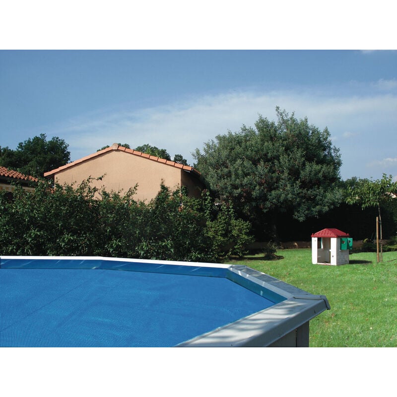Habitat Et Jardin - Bâche à bulles ovale - 230 µ - 7.3 x 3.7 m