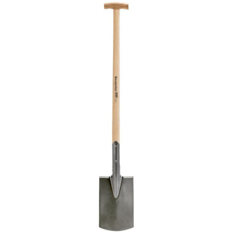 Bche de chantier avec poigne en T taille de la lame 280 x 170 mm