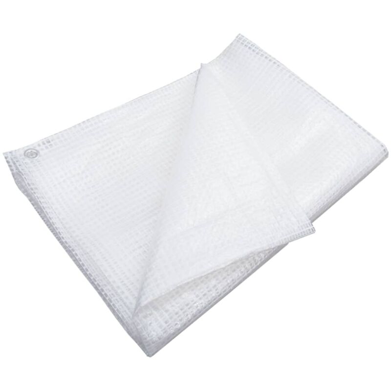 Vidaxl - Bâche de gaze 140 g/m² 4x5 m Blanc
